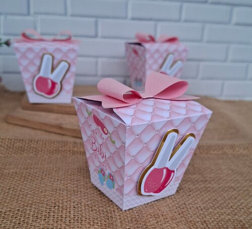 Kit caixas lembrancinha de festa Spa