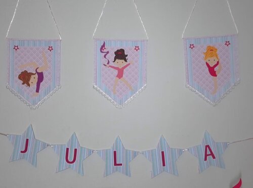 Kit Decoração Festa Ginástica