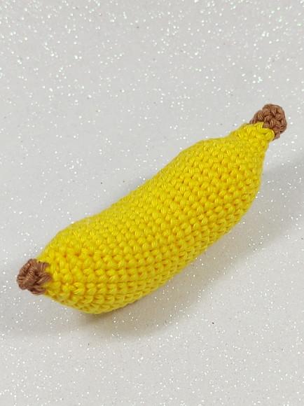 Banana em Crochê