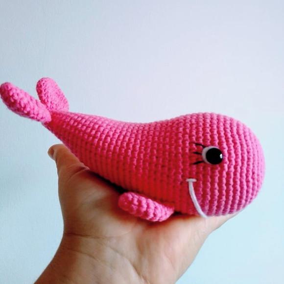 Baleia Amigurumi em Crochê