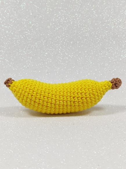 Banana em Crochê