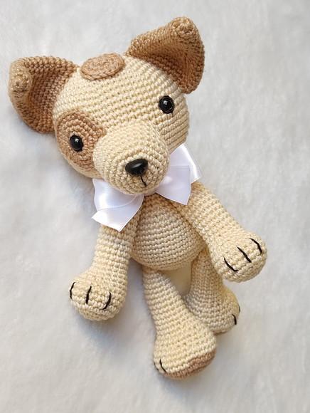 Cachorro Amigurumi em Crochê
