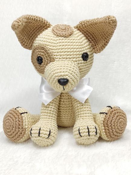Cachorro Amigurumi em Crochê