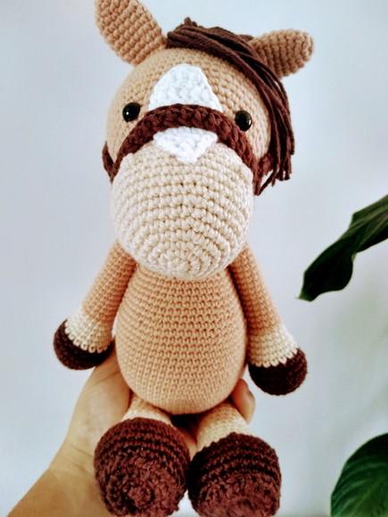 Cavalo Amigurumi em Crochê