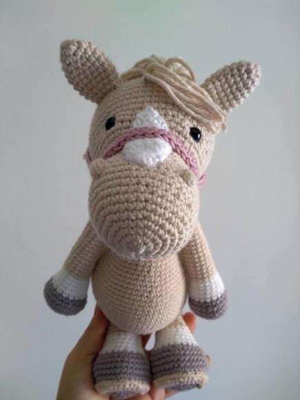 Cavalo Amigurumi em Crochê