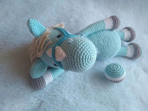 Cavalo Amigurumi em Crochê