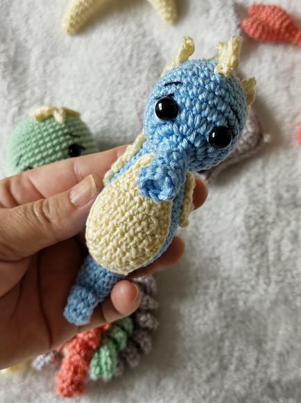 Cavalo Marinho em Crochê
