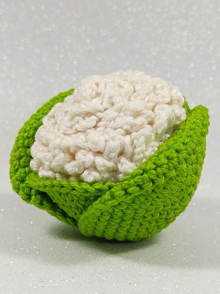 Couve Flor em Crochê