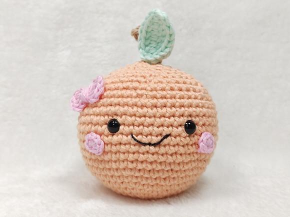 Frutas Carinha em Crochê com Nicho Casinha
