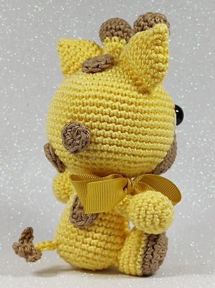 Girafa Amigurumi em Crochê