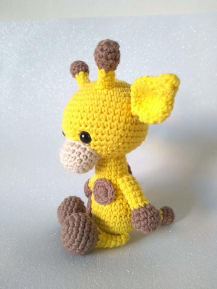 Girafa Amigurumi em Crochê