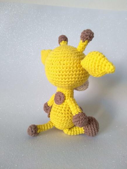 Girafa Amigurumi em Crochê