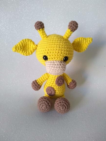 Girafa Amigurumi em Crochê