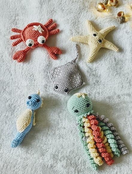 Kit Fundo do Mar em Crochê