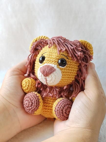 Leão Amigurumi em Crochê