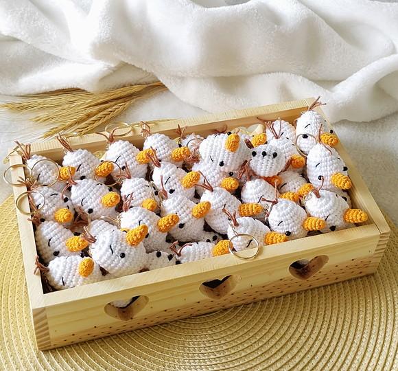 Lembrancinha Olaf em Crochê