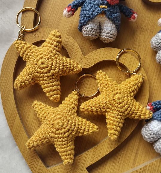 Lembrancinha Pequeno Príncipe e Estrela em Crochê