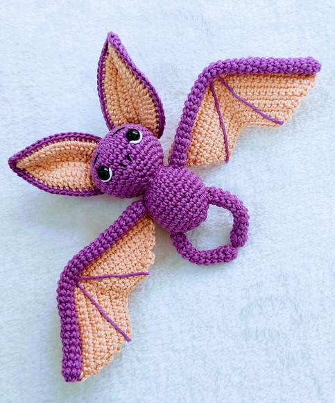 Morcego Amigurumi em Crochê