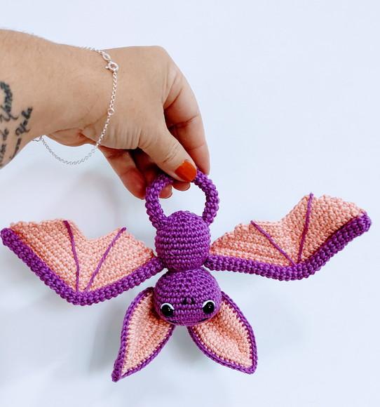 Morcego Amigurumi em Crochê