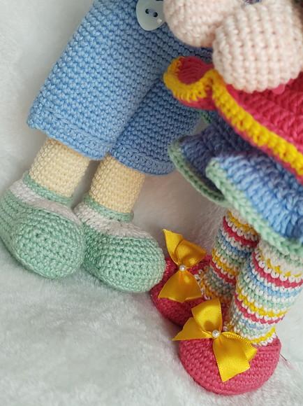 Palhaços Amigurumi em Crochê