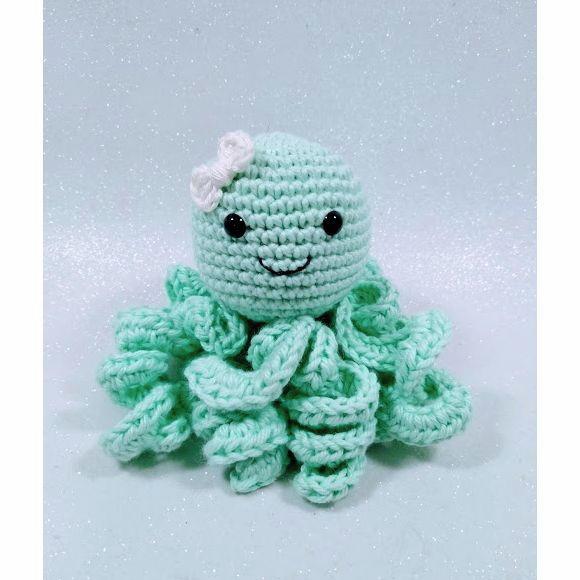 Polvo Kids Amigurumi em Crochê
