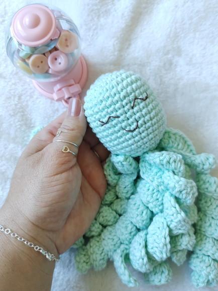 Polvo Maternidade Amigurumi em Crochê