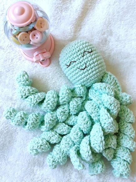 Polvo Maternidade Amigurumi em Crochê
