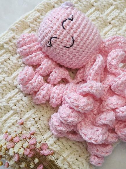 Polvo Maternidade Amigurumi em Crochê