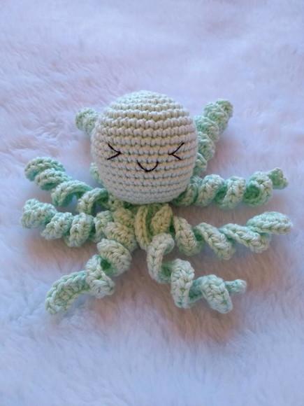 Polvo Maternidade Amigurumi em Crochê