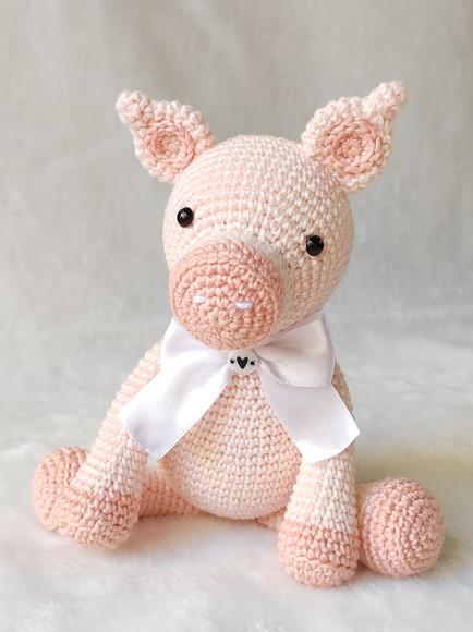Porquinha Amigurumi em Crochê