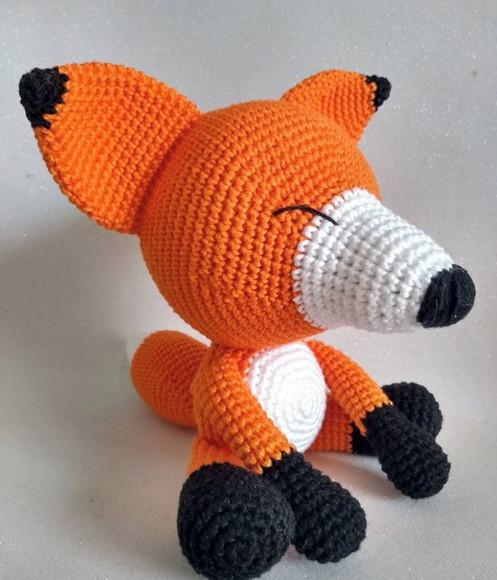 Raposa Amigurumi em Crochê