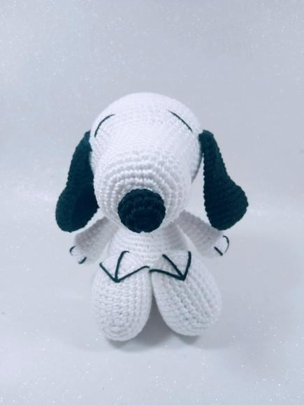 Snoopy e Woodstock em Crochê