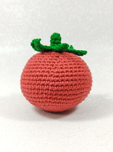 Tomate em Crochê