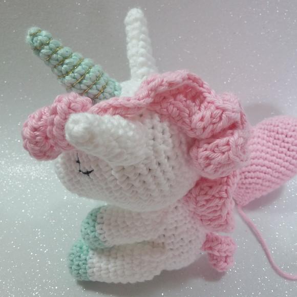 Unicórnio Amigurumi em Crochê