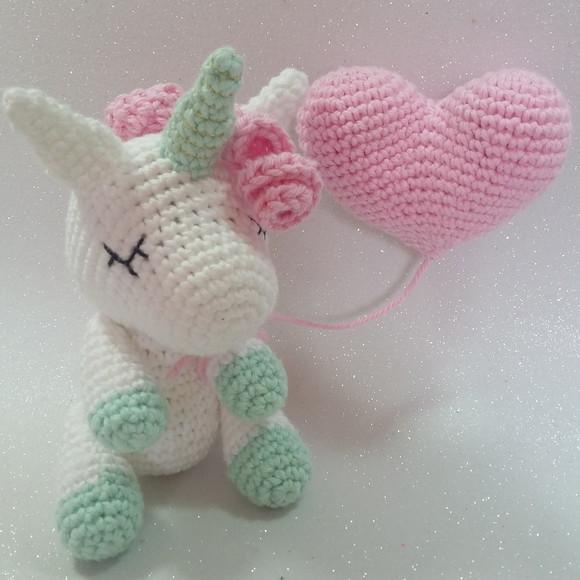 Unicórnio Amigurumi em Crochê