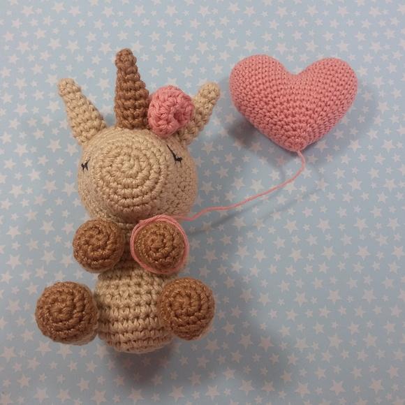 Unicórnio Amigurumi em Crochê