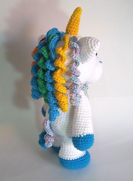 Unicórnio Amigurumi em Crochê