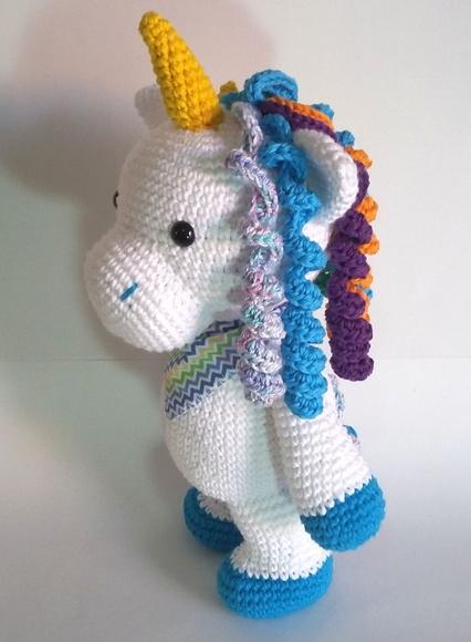 Unicórnio Amigurumi em Crochê
