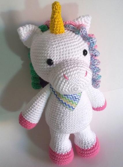 Unicórnio Amigurumi em Crochê