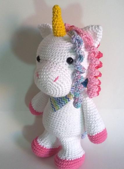 Unicórnio Amigurumi em Crochê