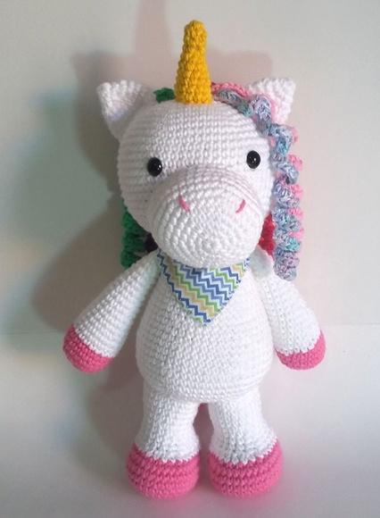 Unicórnio Amigurumi em Crochê