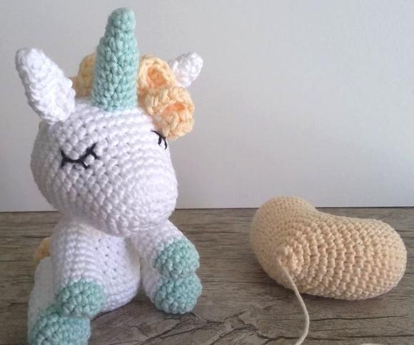 Unicórnio Amigurumi em Crochê