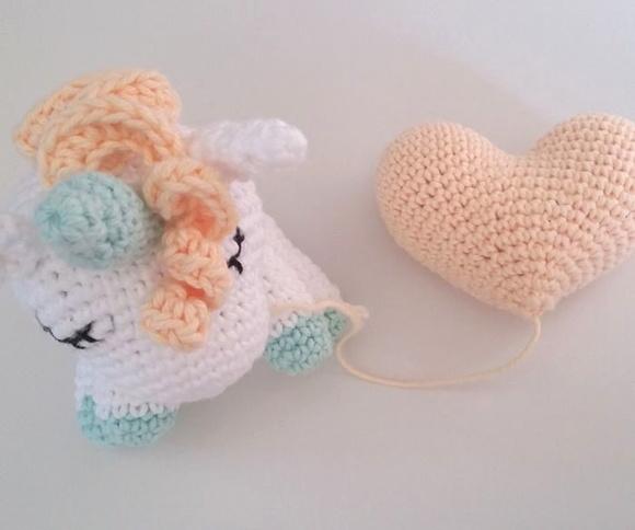 Unicórnio Amigurumi em Crochê