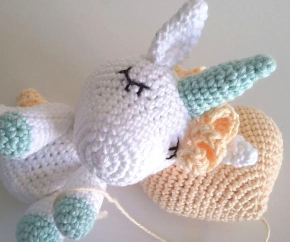 Unicórnio Amigurumi em Crochê