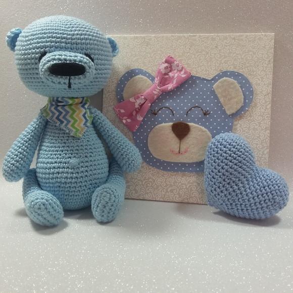 Urso Amigurumi em Crochê