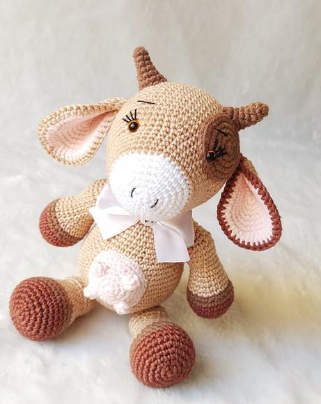 Vaquinha Amigurumi em Crochê