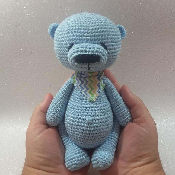 Urso Amigurumi em Crochê