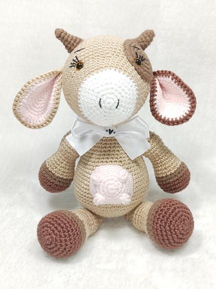 Vaquinha Amigurumi em Crochê