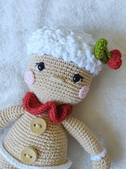 Boneco Biscoito Natal em Crochê