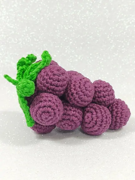 Cacho de Uva em Crochê